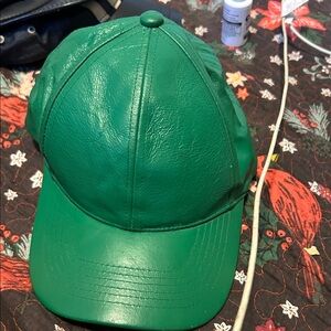 Green Leather city hunter 1999 vintage Baseball Cap